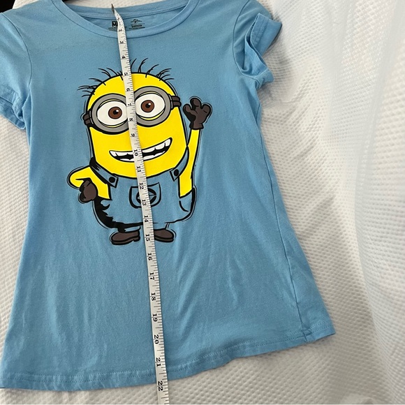Minion T-shirt universal studios blue top size S - Picture 4 of 7